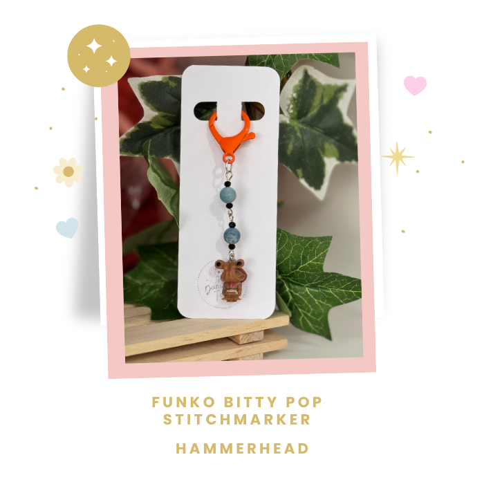 Stitchmarkers made with Disney Star Wars Bitty Pop