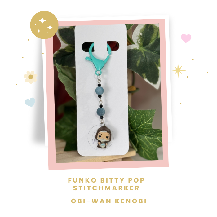 Stitchmarkers made with Disney Star Wars Bitty Pop