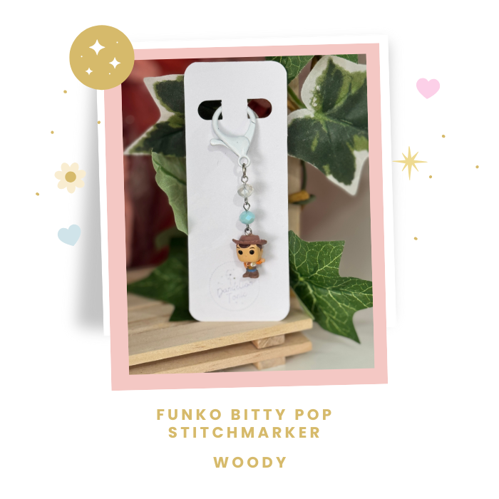 Stitchmarkers made with Disney Bitty Pop
