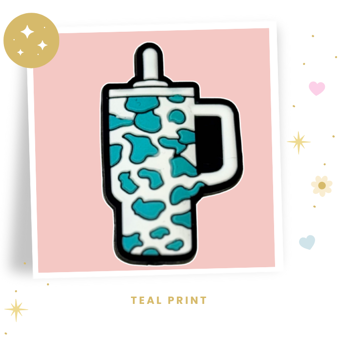 Choose Beaded Crochet Hook and/Or AmiStixTM - Cow Print Cups
