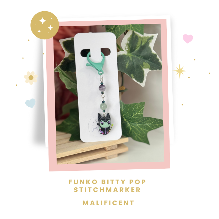 Stitchmarkers made with Disney Bitty Pop