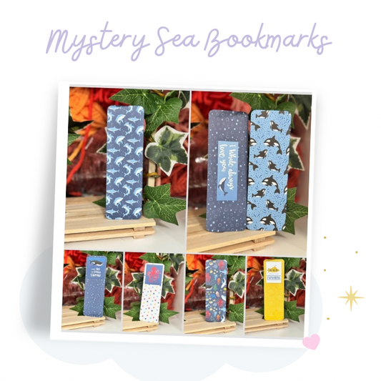 Mystery Sea Life Book Mark