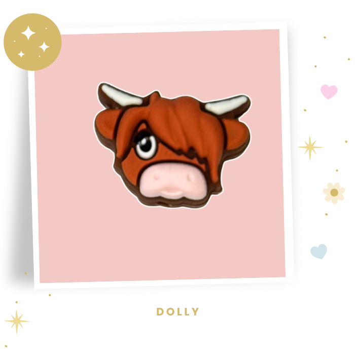 Choose Beaded Crochet Hook and/Or AmiStixTM -Cutie Cows