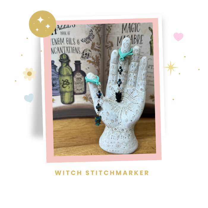Witches Familiar Stitchmarker