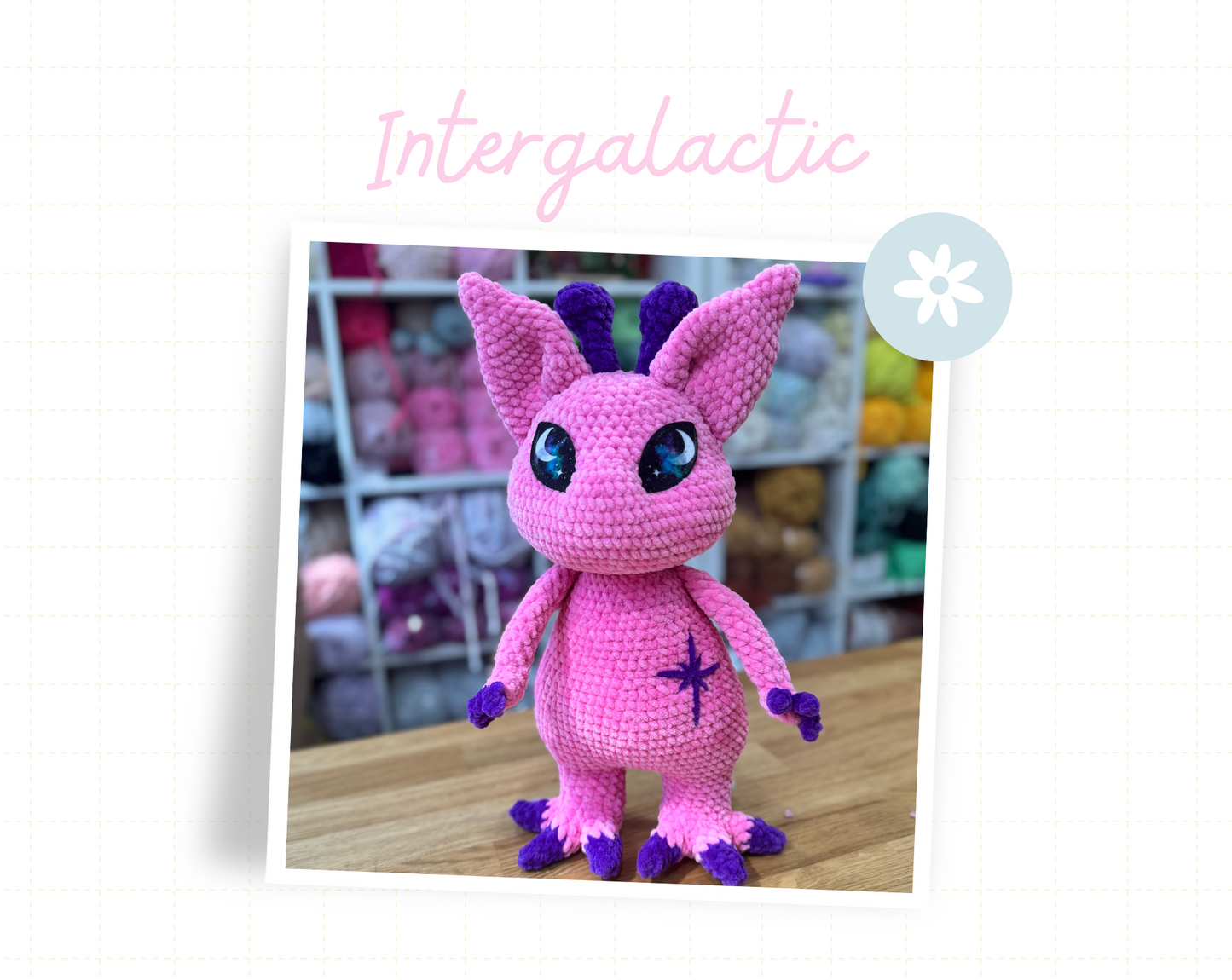 Rezzy the Resident Alien Crochet Pattern