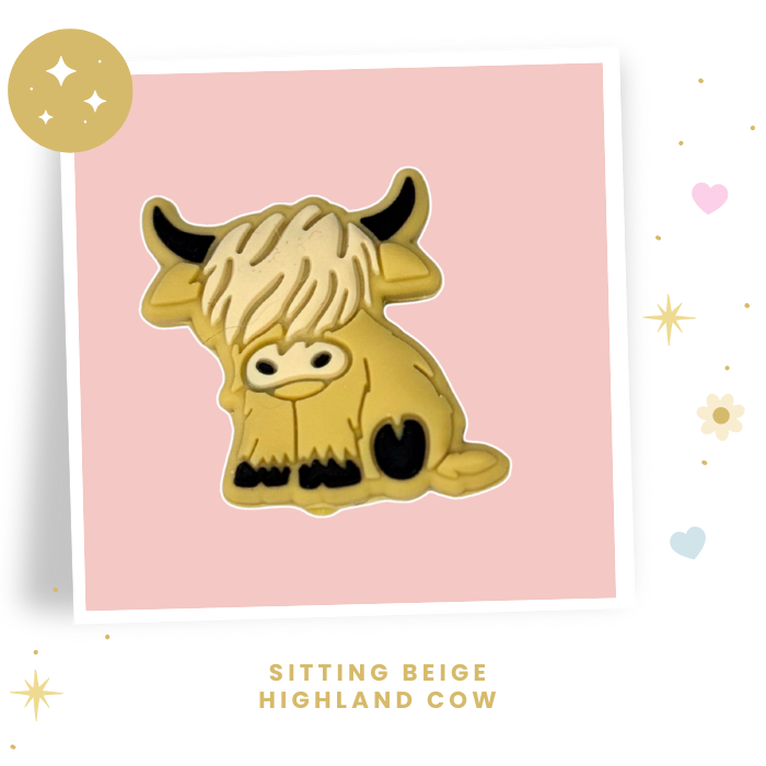 Choose Beaded Crochet Hook and/Or AmiStixTM -Highland Cows