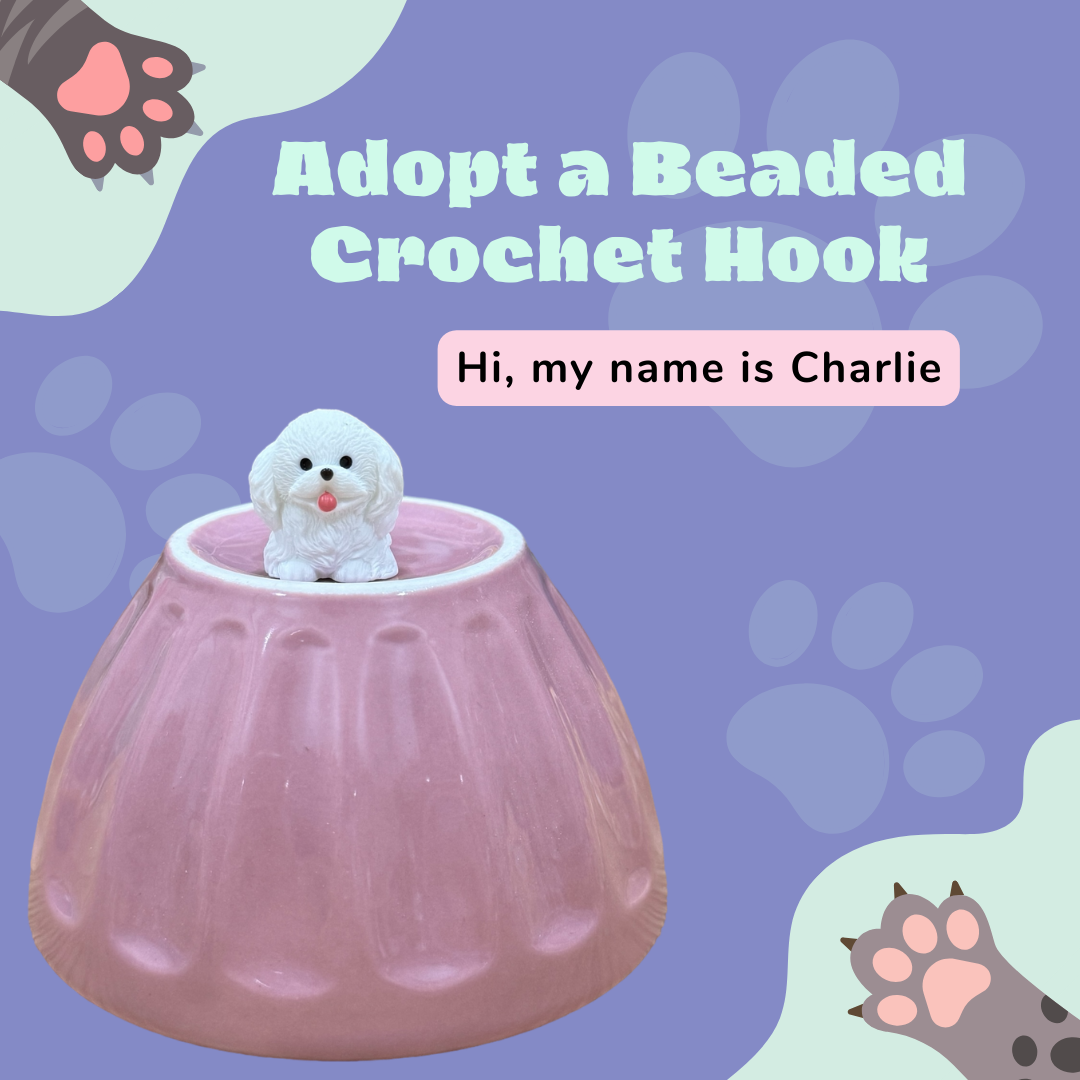 Adopt a Beaded Crochet Hook- Charlie