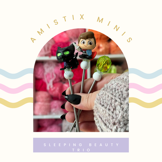 AmiStix™️ tool minis - Made with Disney Doorables Sleeping Beauty Trio