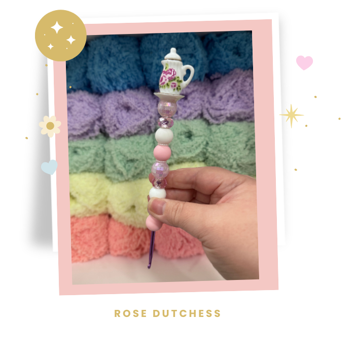 Crochet Hook The Gilded Tea collection