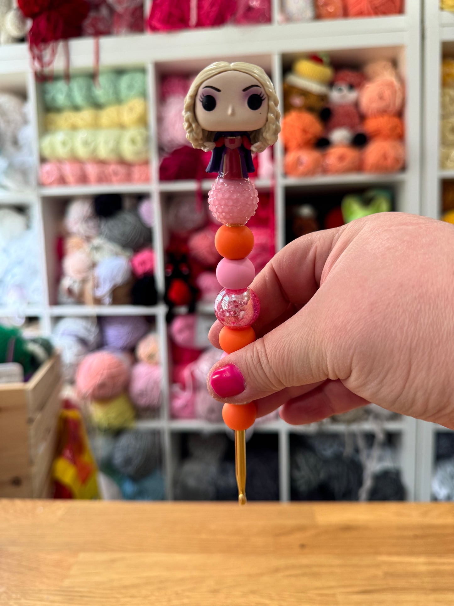 Choose Beaded Crochet Hook and/Or AmiStixTM - Made with Funko Pocket Pop Hocus Pocus