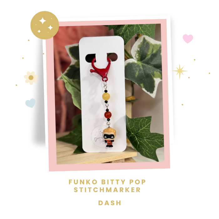 Stitchmarkers made with Disney Bitty Pop