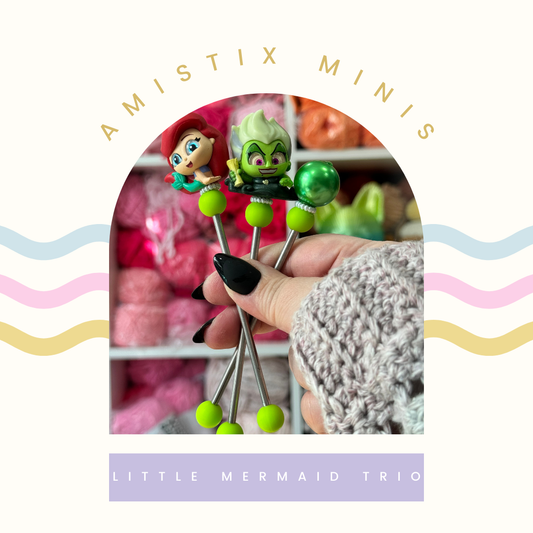 AmiStix™️ tool minis - Made with Disney Doorables Little Mermaid Trio