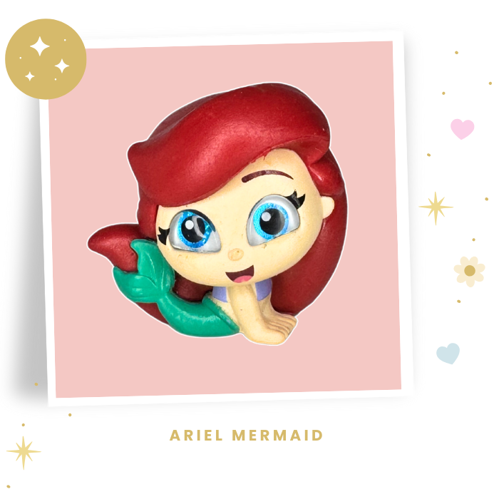 Choose Beaded Crochet Hook and/Or AmiStixTM - Made with Little Mermaid Disney Doorables