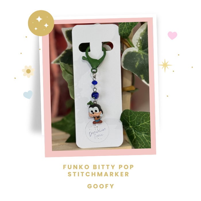 Stitchmarkers made with Disney Bitty Pop