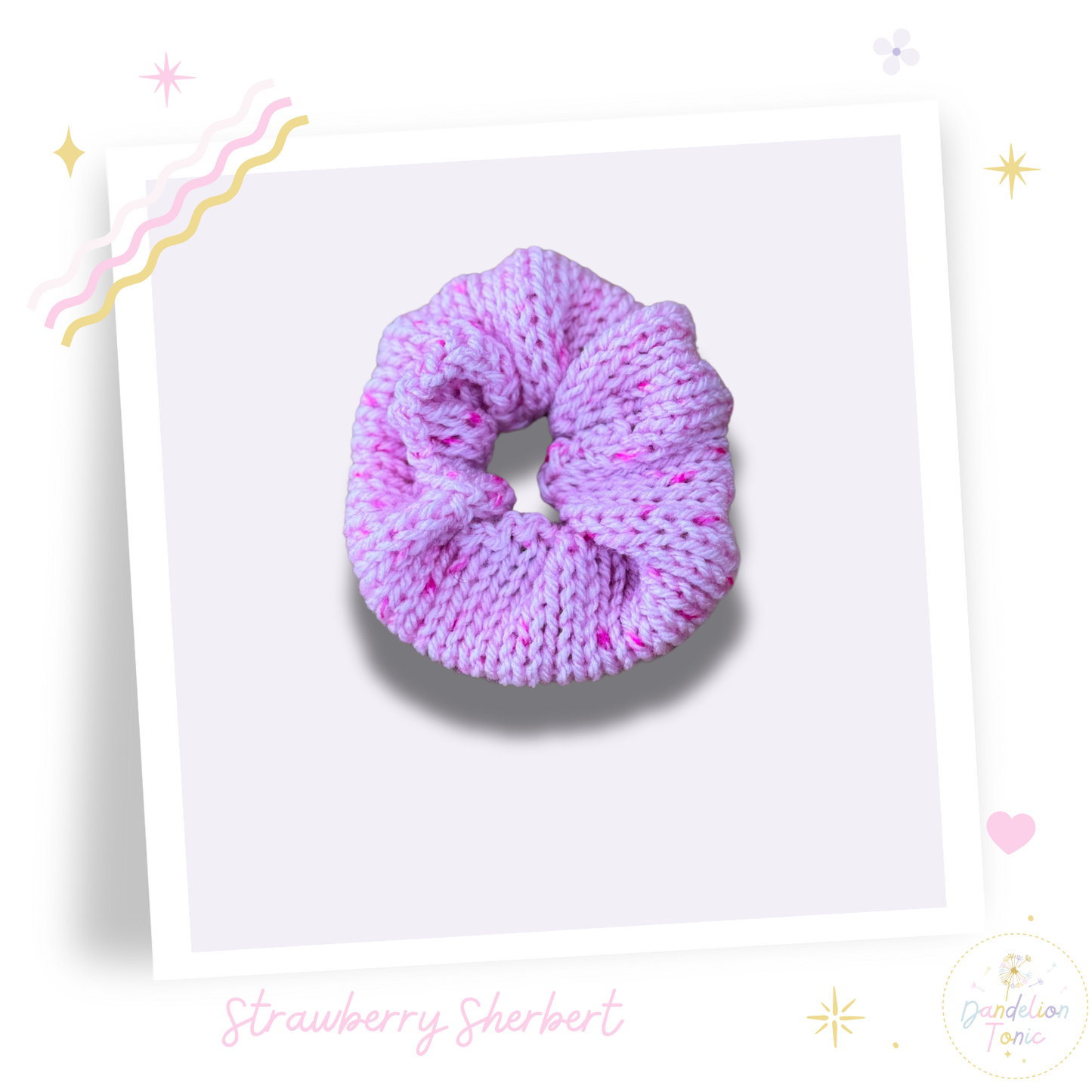Knit Medium Scrunchie