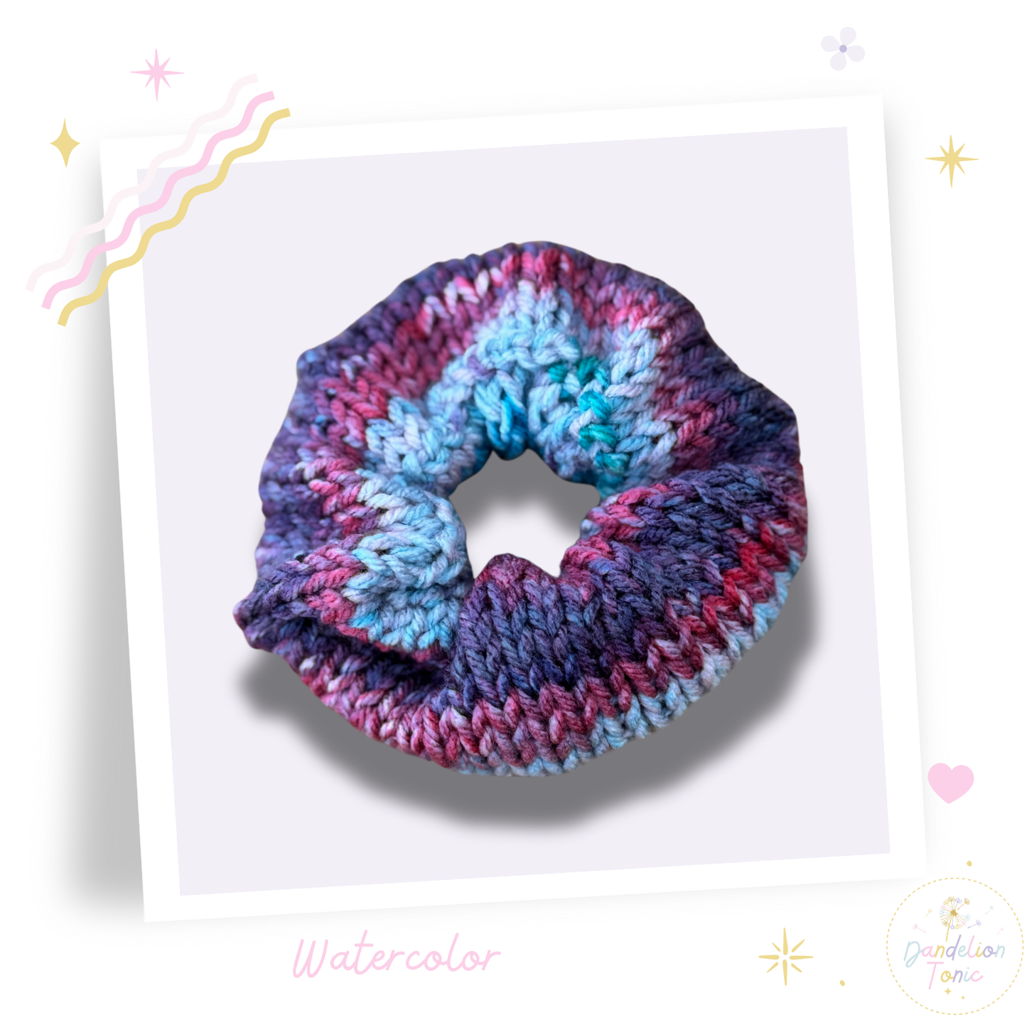Knit Large Scrunchie