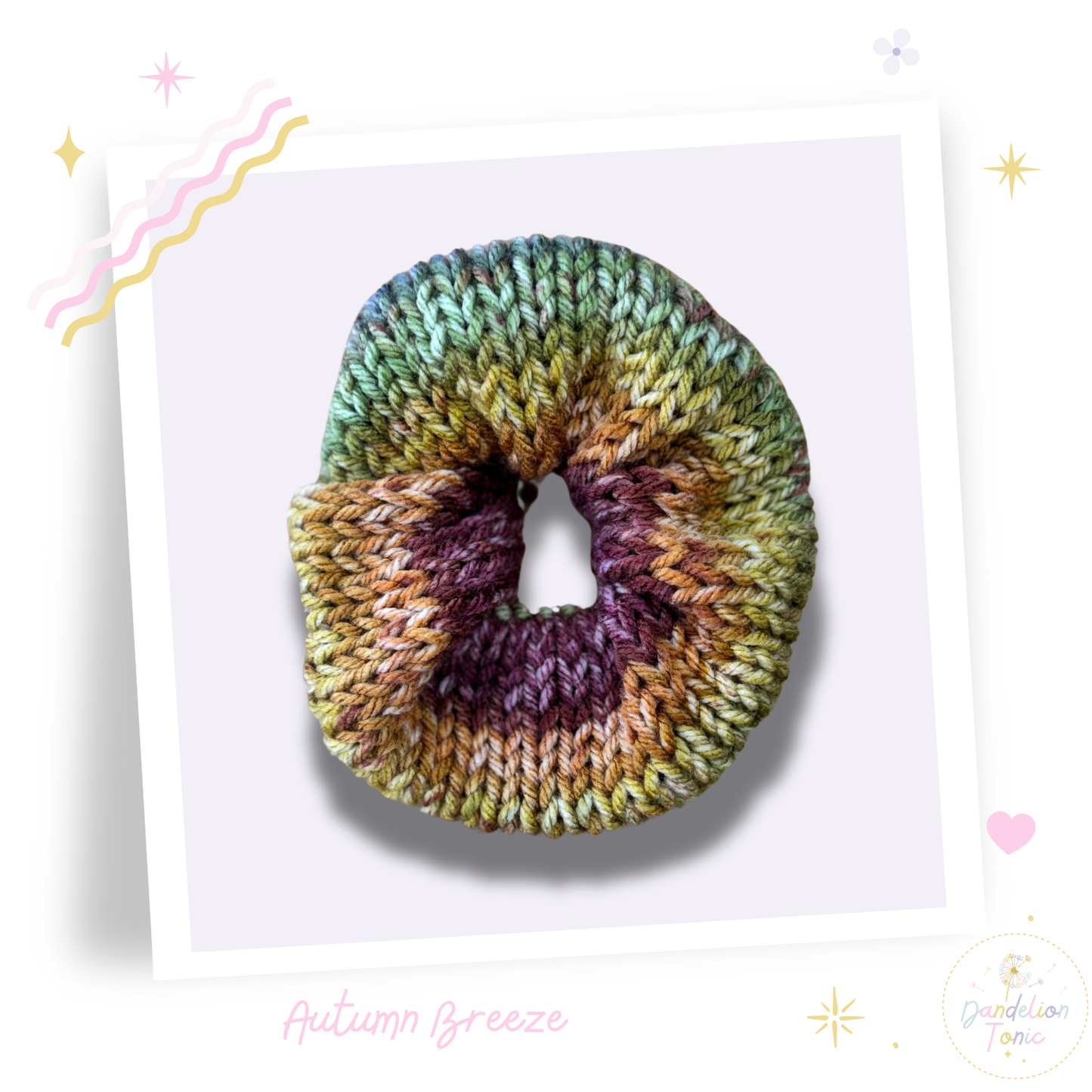 Knit Large Scrunchie