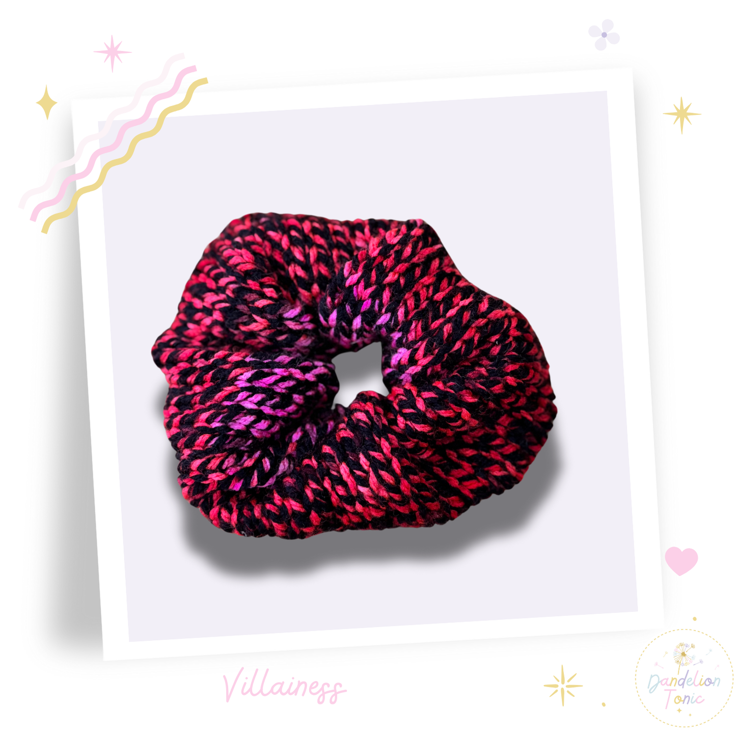 Knit Large Scrunchie