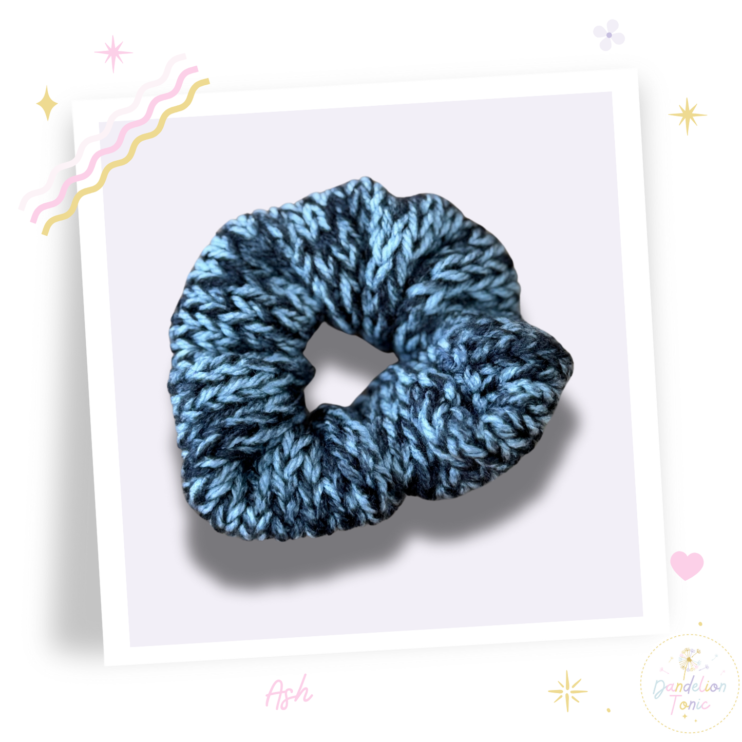 Knit Large Scrunchie