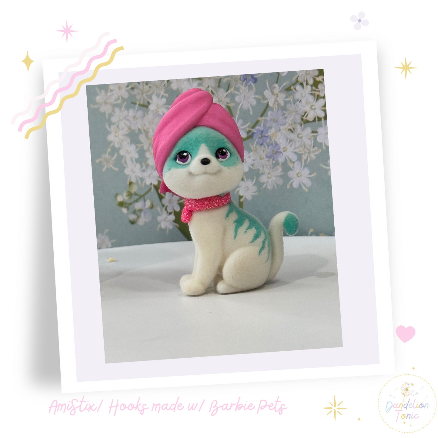 Choose Beaded Crochet Hook and/Or Amistix- Made Barbie Pets