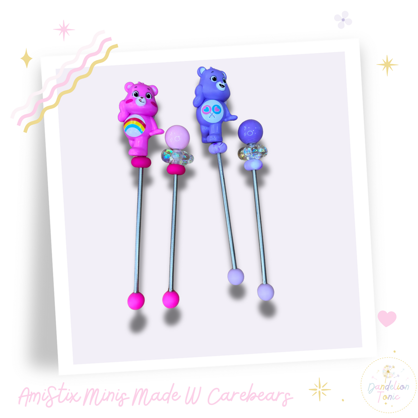 AmiStix™️ tool minis - made w/ CareBears