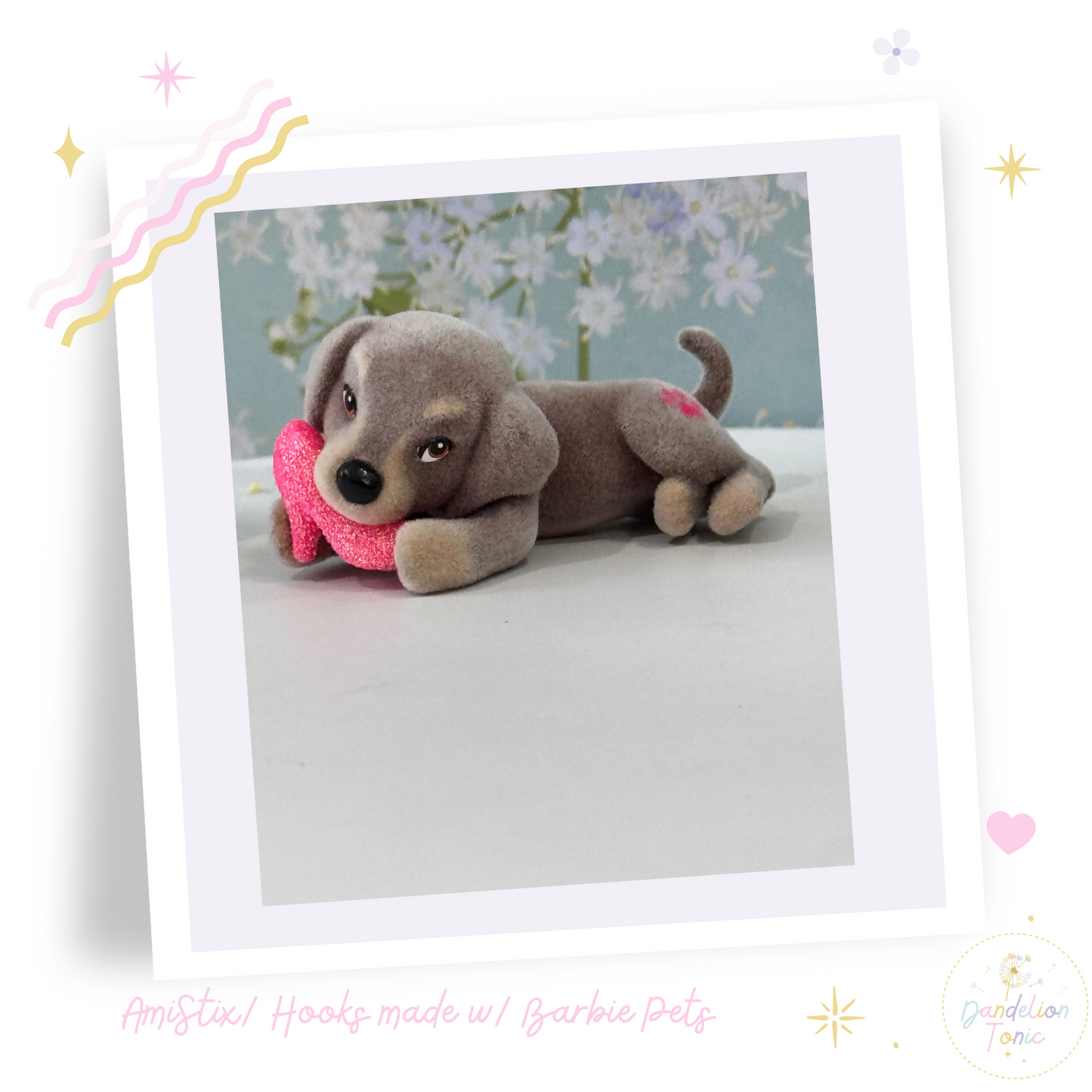 Choose Beaded Crochet Hook and/Or Amistix- Made Barbie Pets