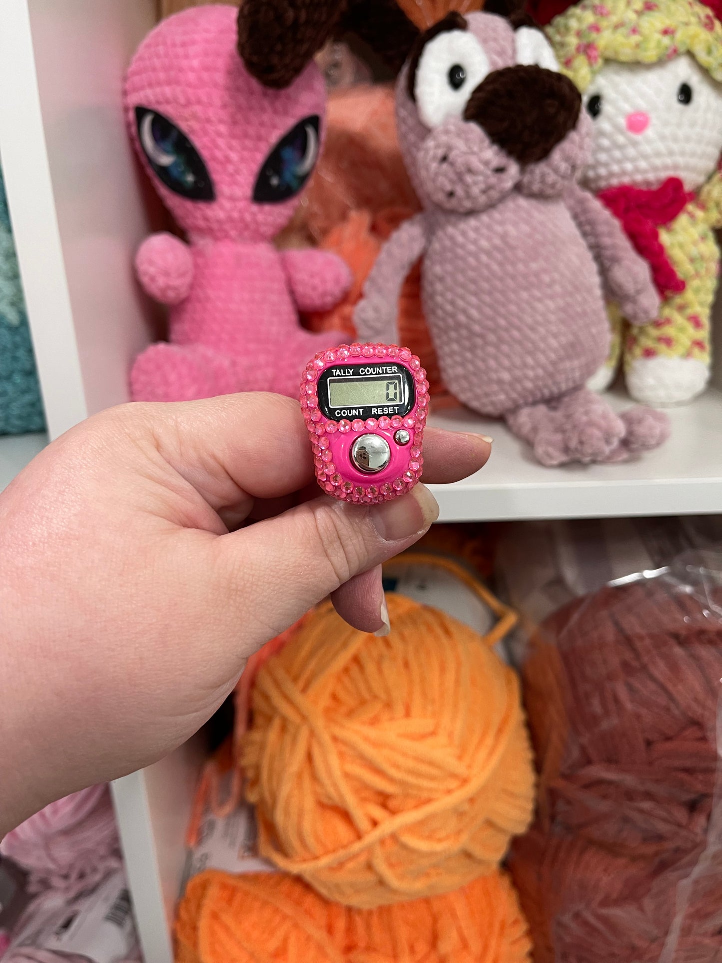 A Blingy Electric Ring Counter