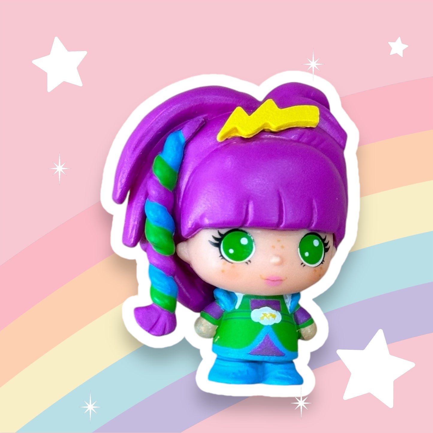 Choose Beaded Crochet Hook and/Or AmiStixTM - Made with Rainbow Brite Cheebee!
