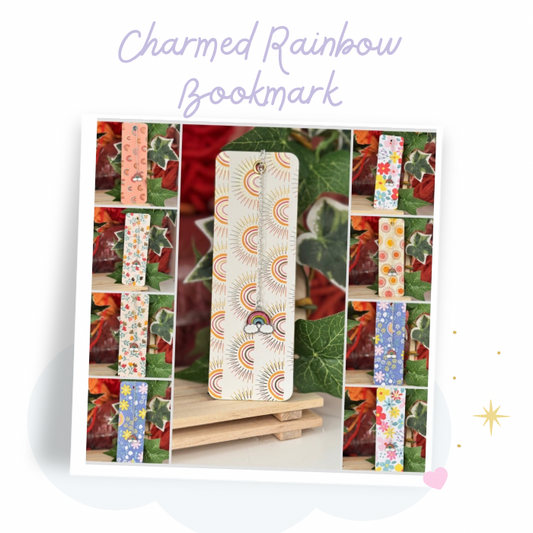 Mystery Charmed Rainbow Book mark
