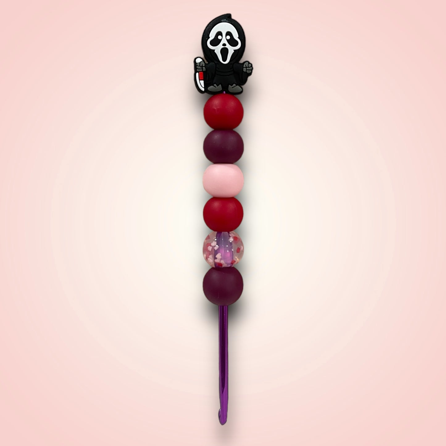 Crochet Hook Ghost Face