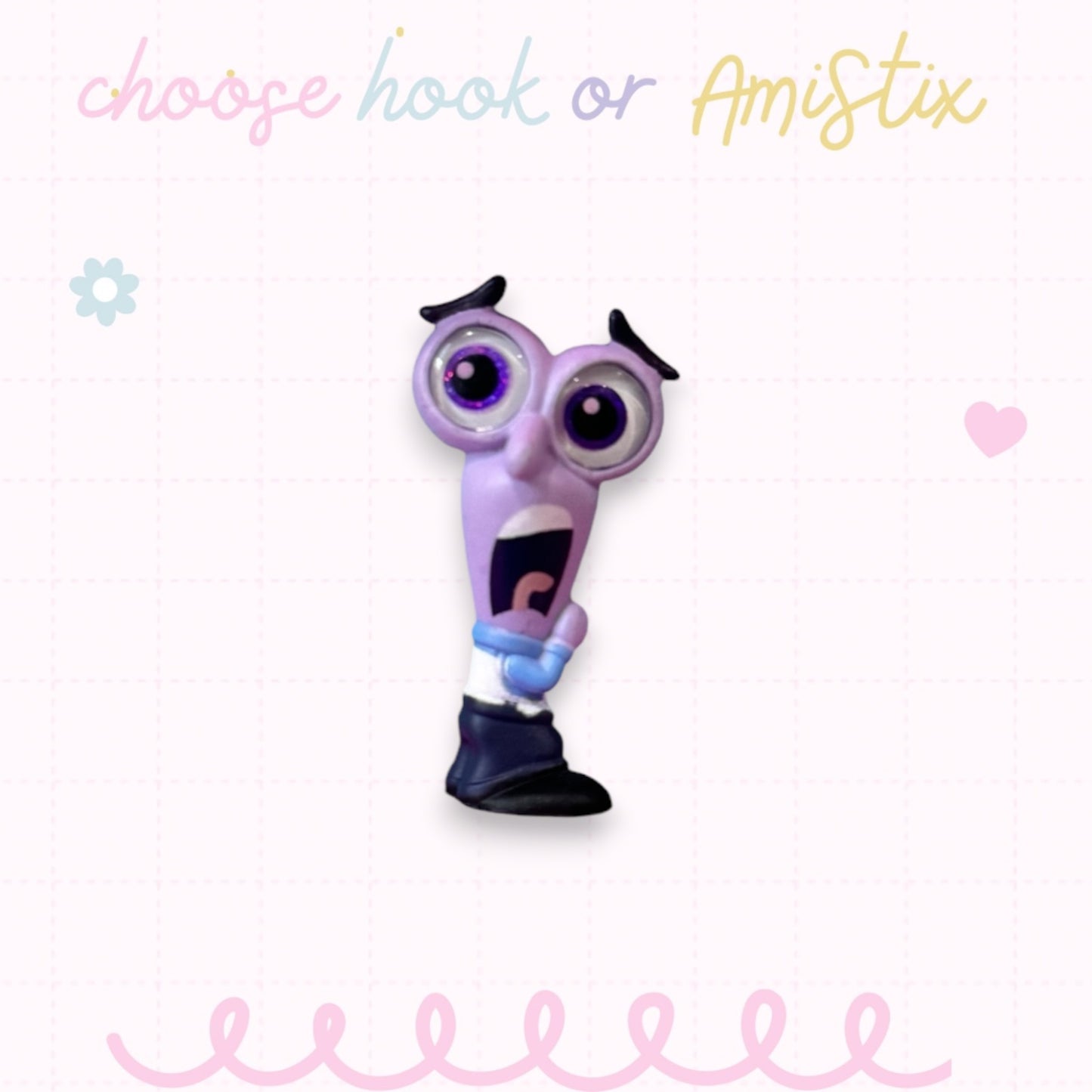 Choose Beaded Crochet Hook and/Or AmiStixTM - Made with Inside Out Disney Doorables