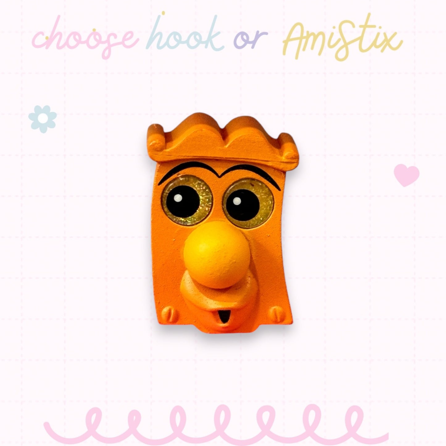 Choose Beaded Crochet Hook and/Or AmiStixTM -  Made with Alice in Wonderland Disney Doorables