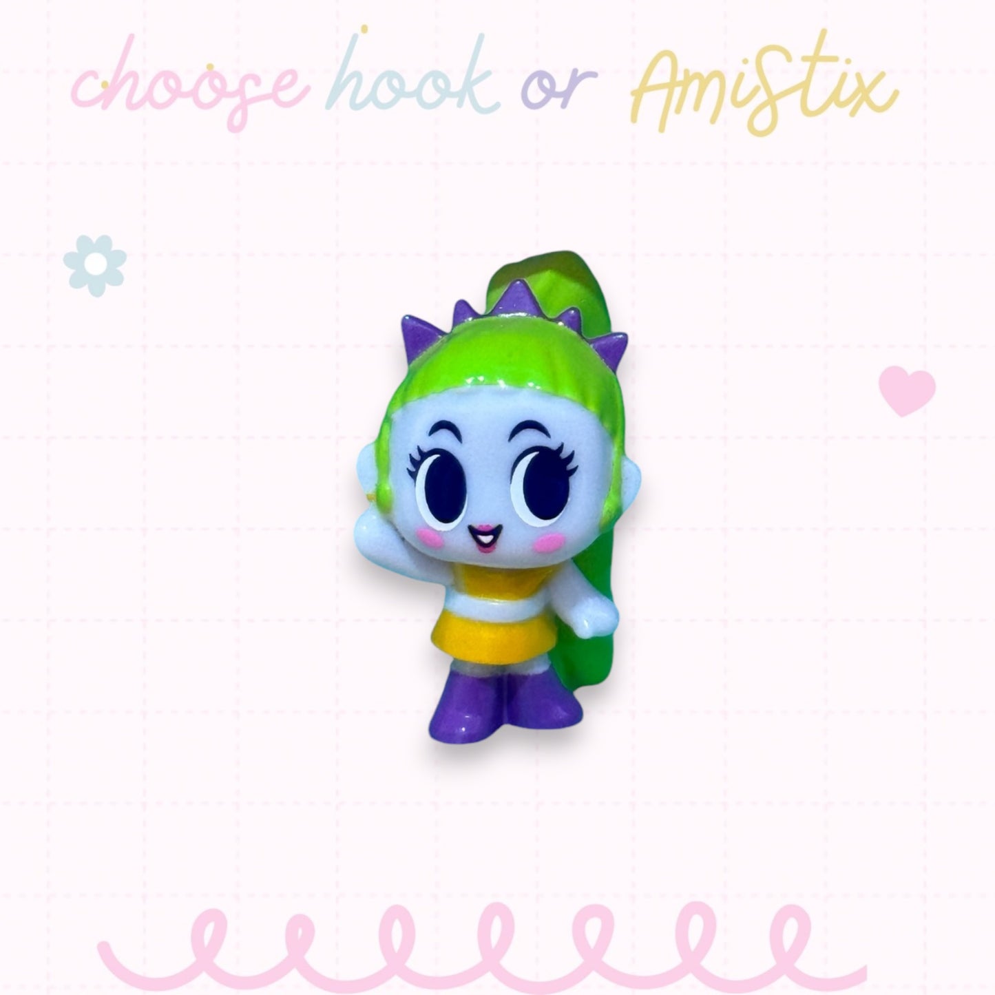 Choose Beaded Crochet Hook and/Or AmiStixTM - Made with Trolls Mineez by Dreamworks Mystery