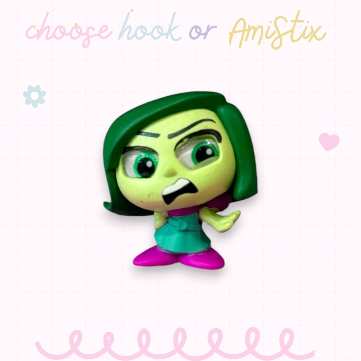 Choose Beaded Crochet Hook and/Or AmiStixTM - Made with Inside Out Disney Doorables