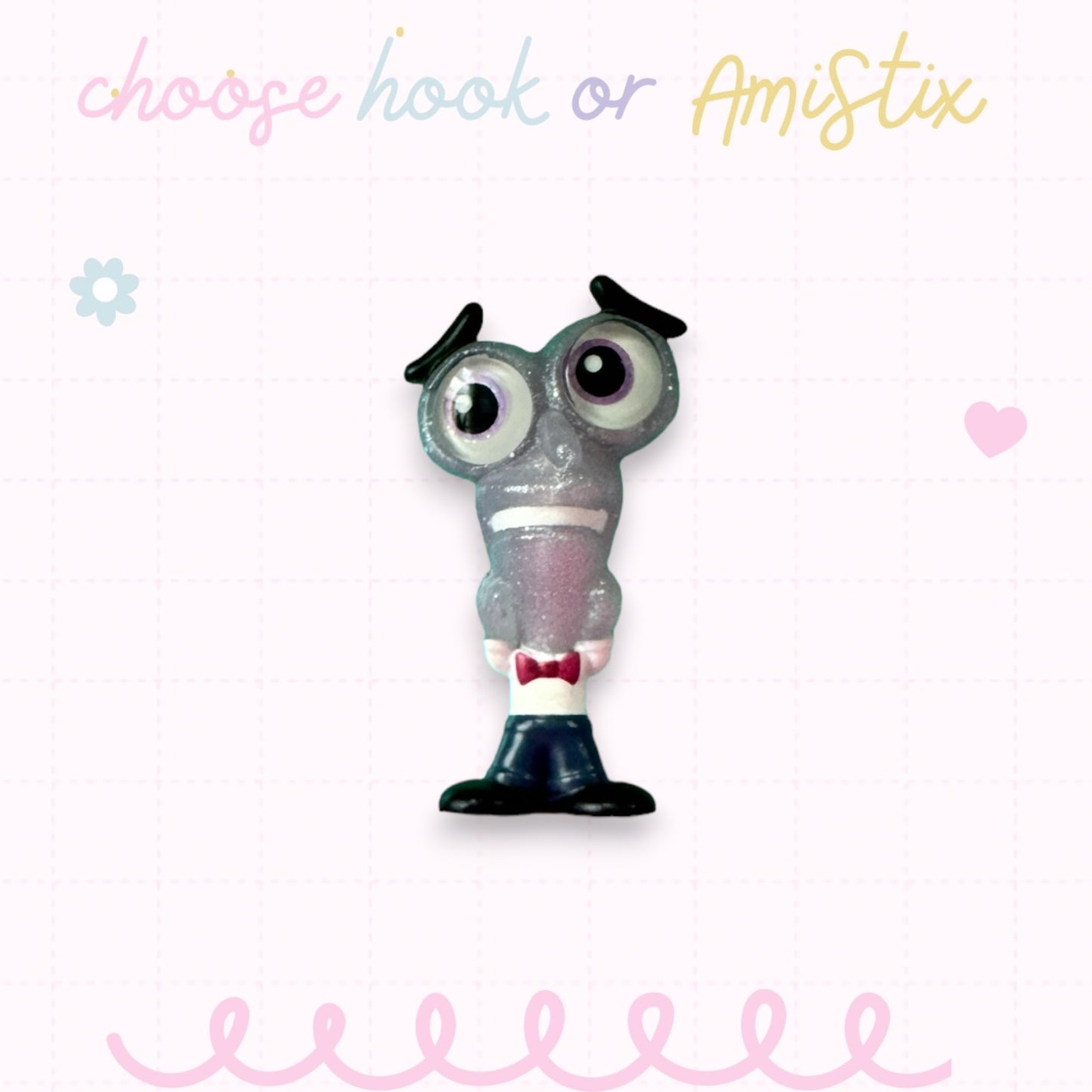 Choose Beaded Crochet Hook and/Or AmiStixTM - Made with Inside Out Disney Doorables