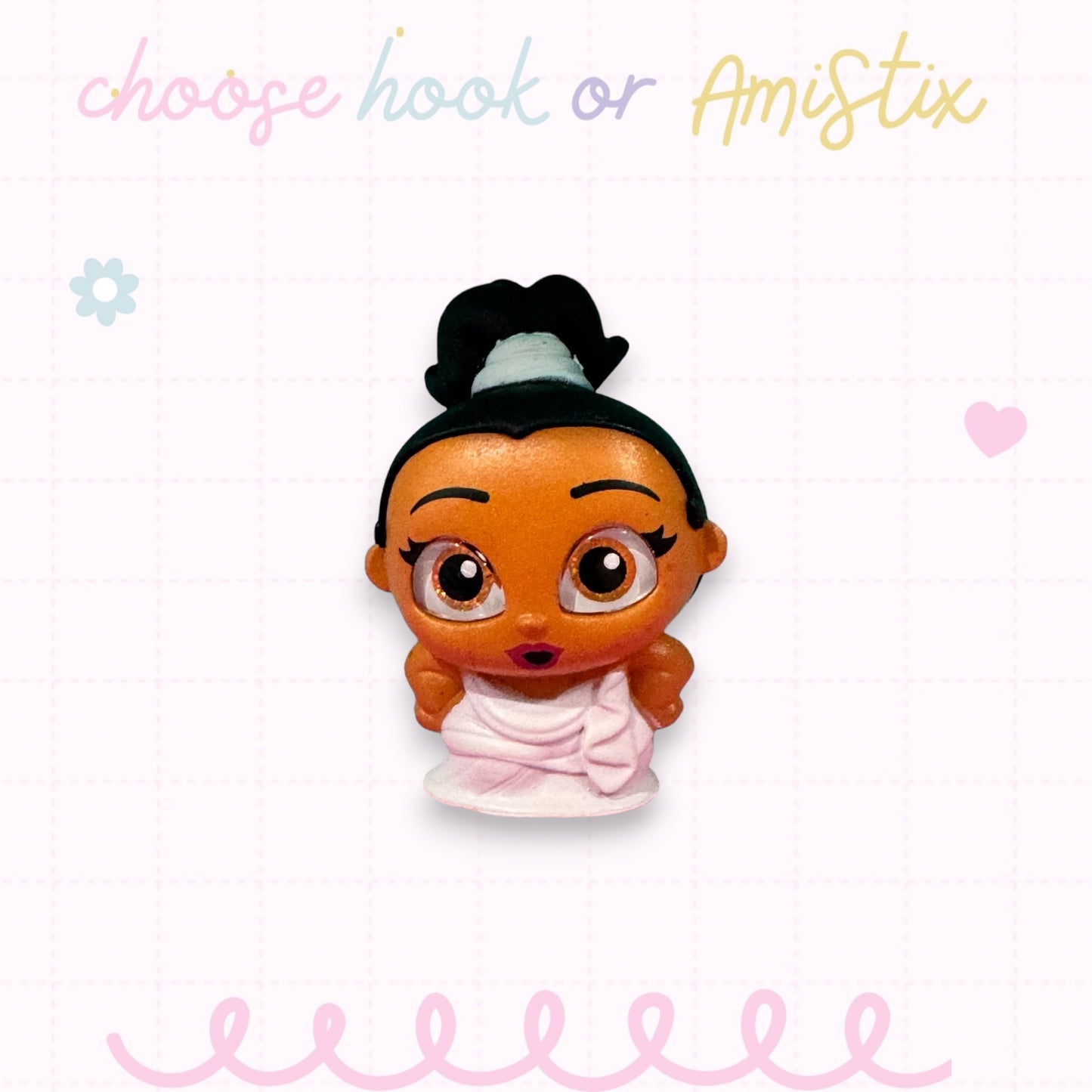 Choose Beaded Crochet Hook and/Or AmiStixTM - Made with Hercules Doorables