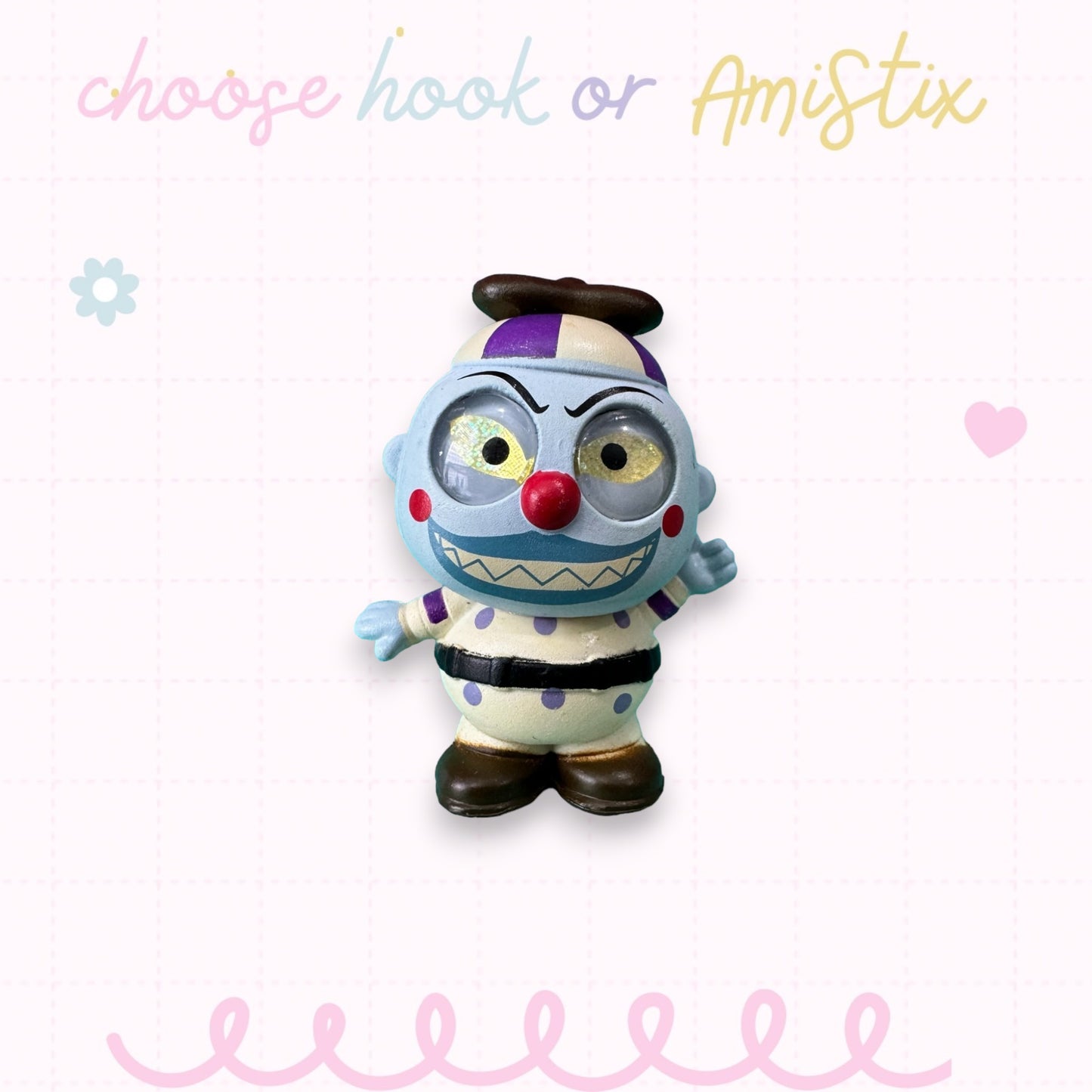 Interchangeable Topper Crochet Hook and/Or AmiStixTM - Made with Nightmare Before Christmas Doorables