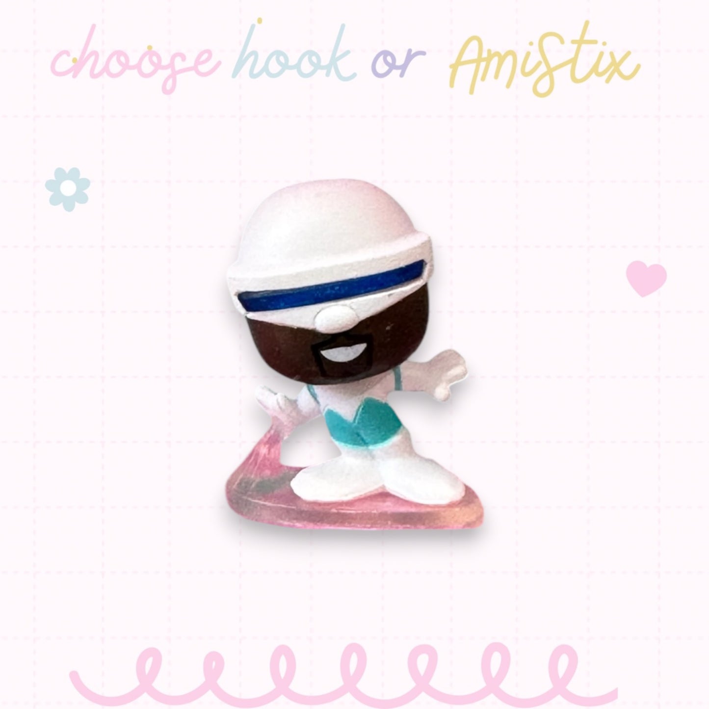 Choose Beaded Crochet Hook and/Or AmiStixTM - Made with Incredibles Disney Doorables