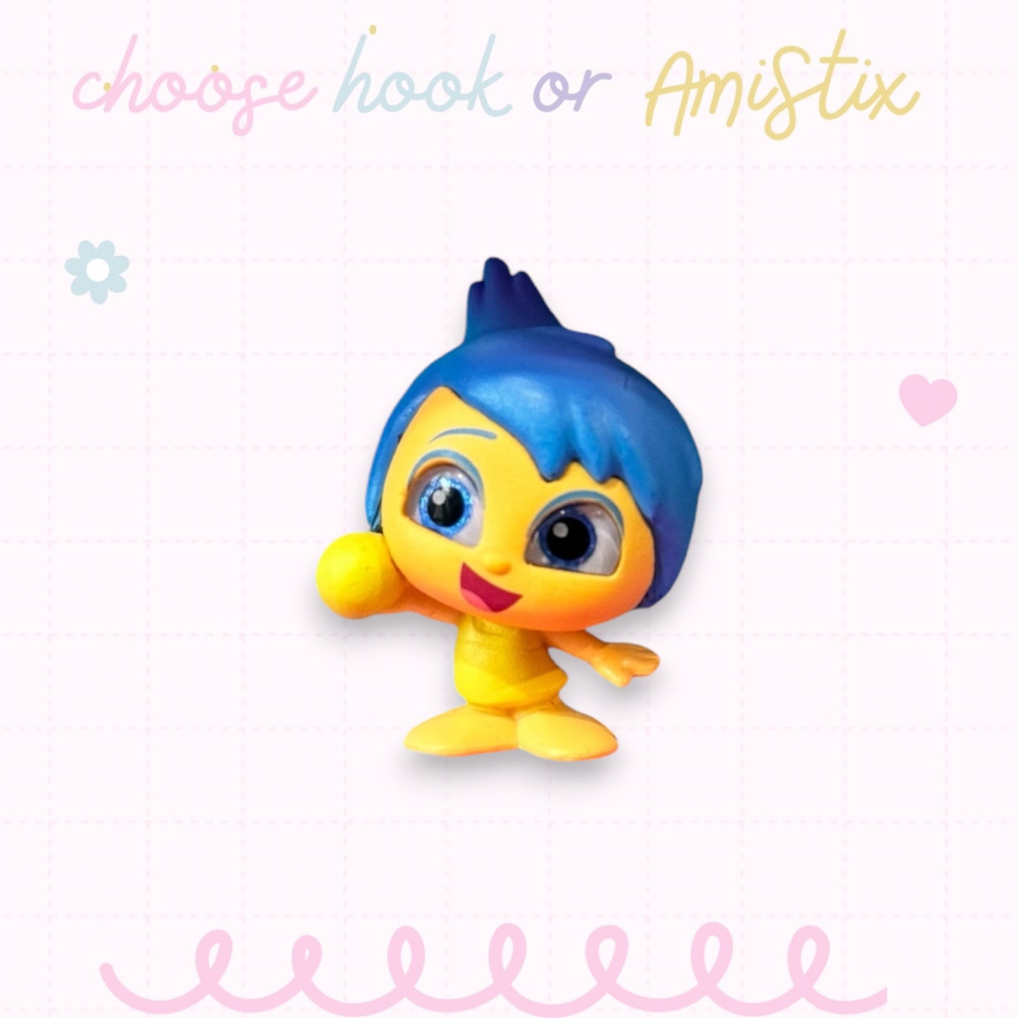 Choose Beaded Crochet Hook and/Or AmiStixTM - Made with Inside Out Disney Doorables