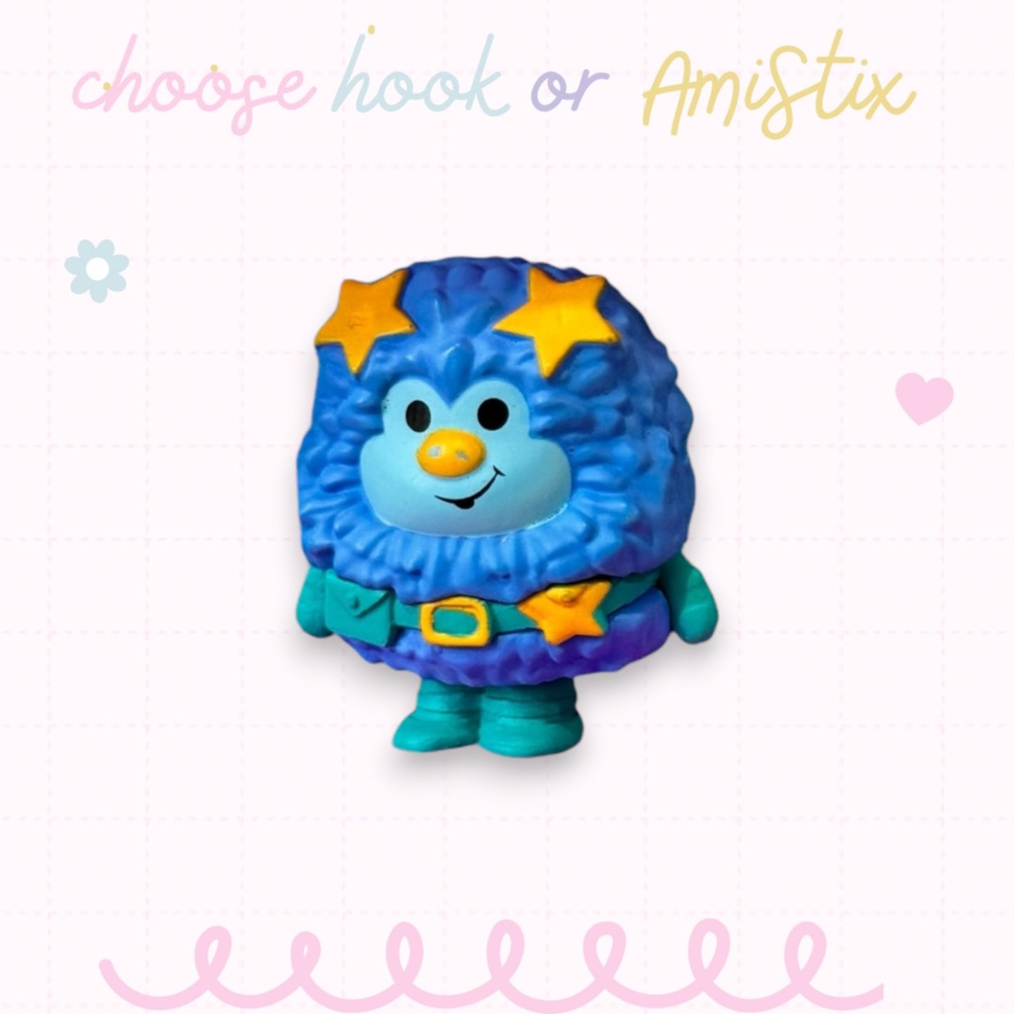 Choose Beaded Crochet Hook and/Or AmiStixTM - Made with Rainbow Brite Cheebee!