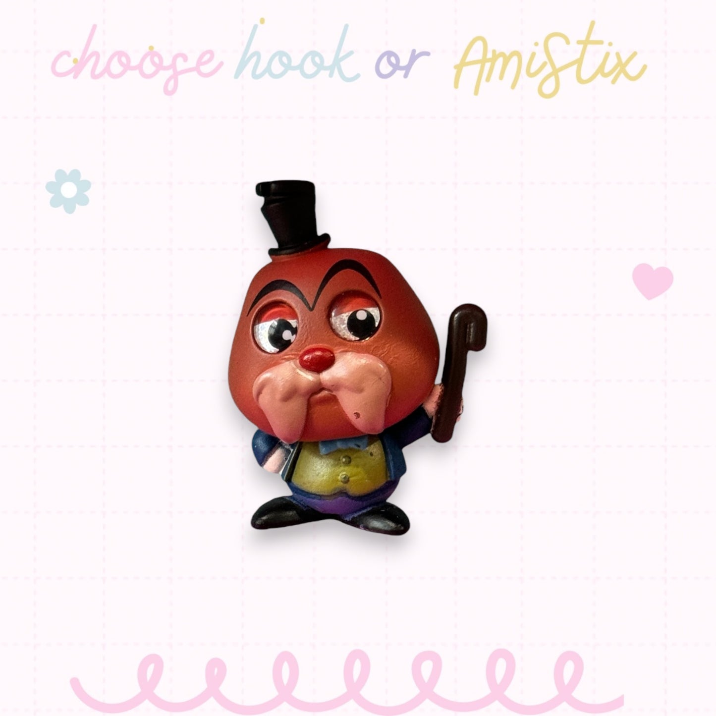 Choose Beaded Crochet Hook and/Or AmiStixTM -  Made with Alice in Wonderland Disney Doorables