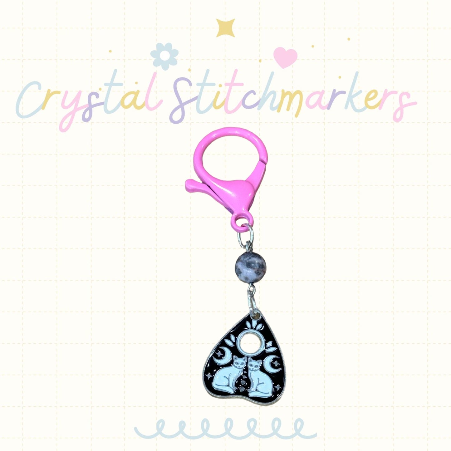 Dream Amethyst Halloween Theme Stitch Markers