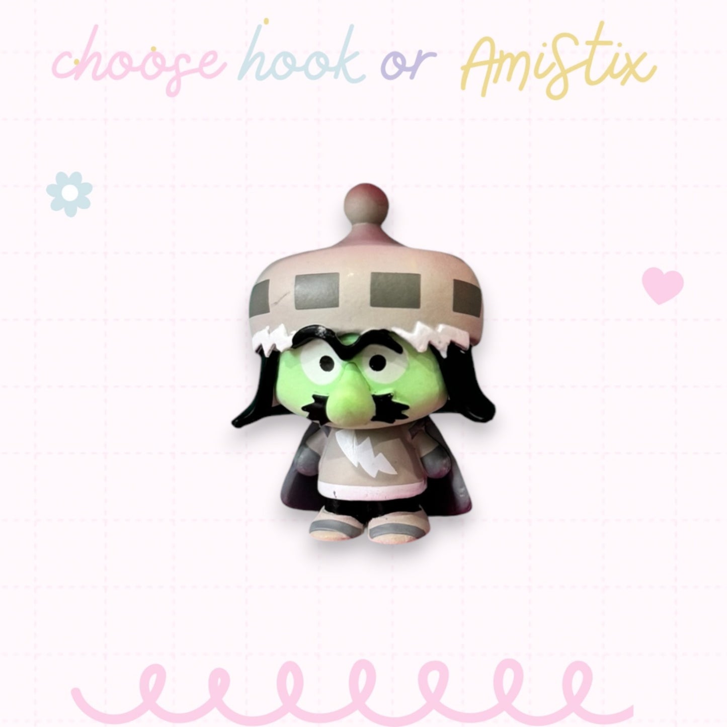 Choose Beaded Crochet Hook and/Or AmiStixTM - Made with Rainbow Brite Cheebee!