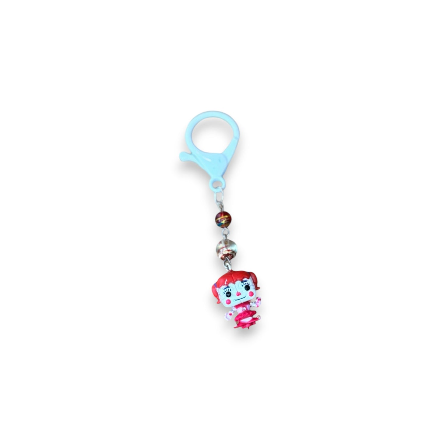 Stitchmarkers made with Five Nights at Freddy's Bitty Pop