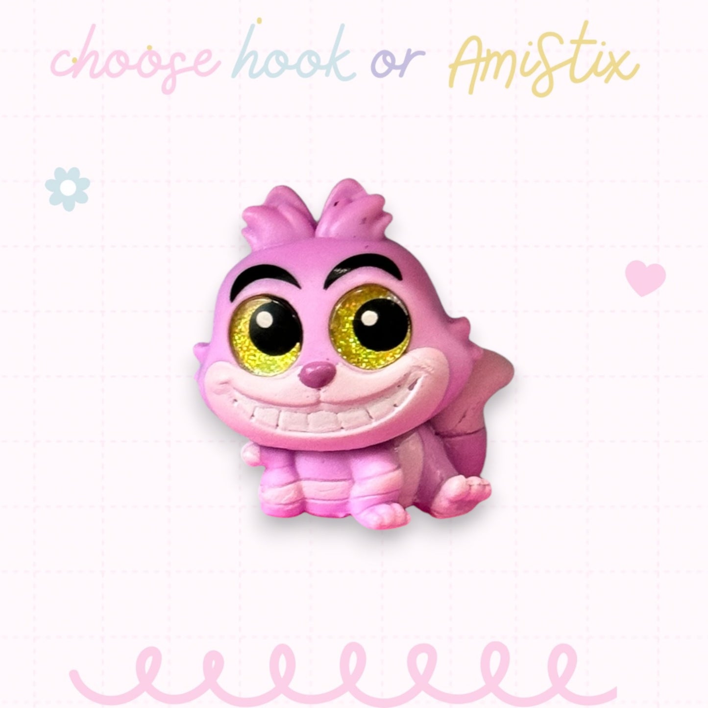 Choose Beaded Crochet Hook and/Or AmiStixTM -  Made with Alice in Wonderland Disney Doorables