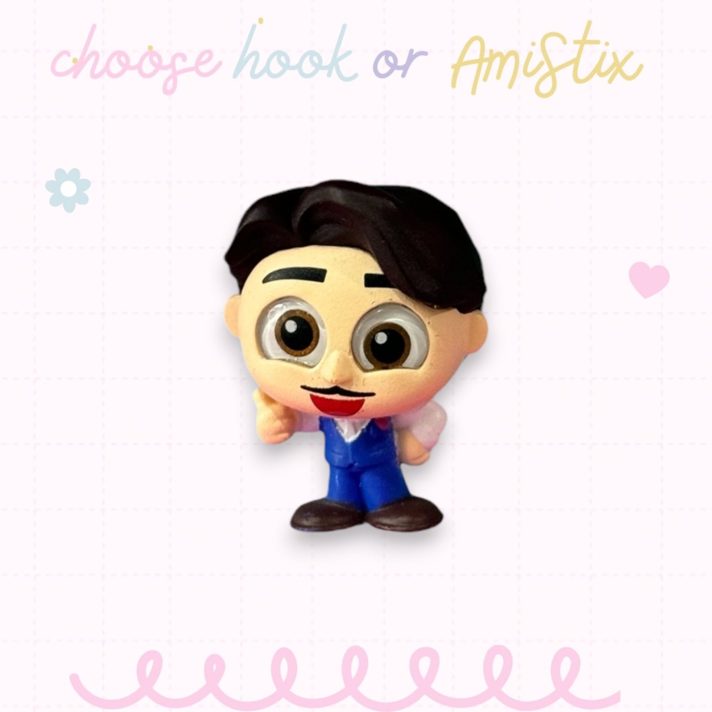 Choose Beaded Crochet Hook and/Or AmiStixTM - Made with Encanto Disney Doorables