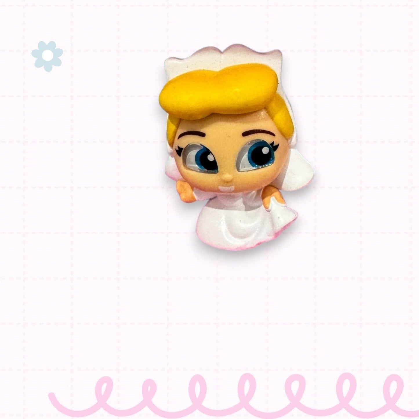 Choose Beaded Crochet Hook and/Or AmiStixTM - Made with Cinderella Disney Doorables