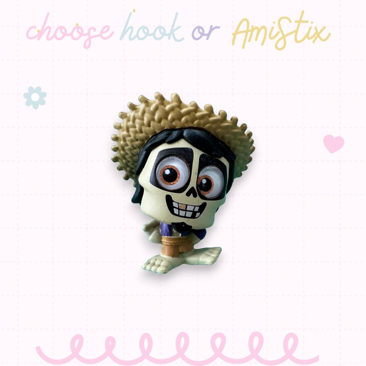Choose Beaded Crochet Hook and/Or AmiStixTM - Made with Coco Disney Doorables