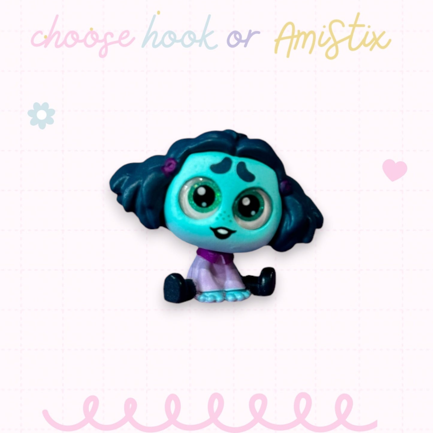 Choose Beaded Crochet Hook and/Or AmiStixTM - Made with Inside Out Disney Doorables