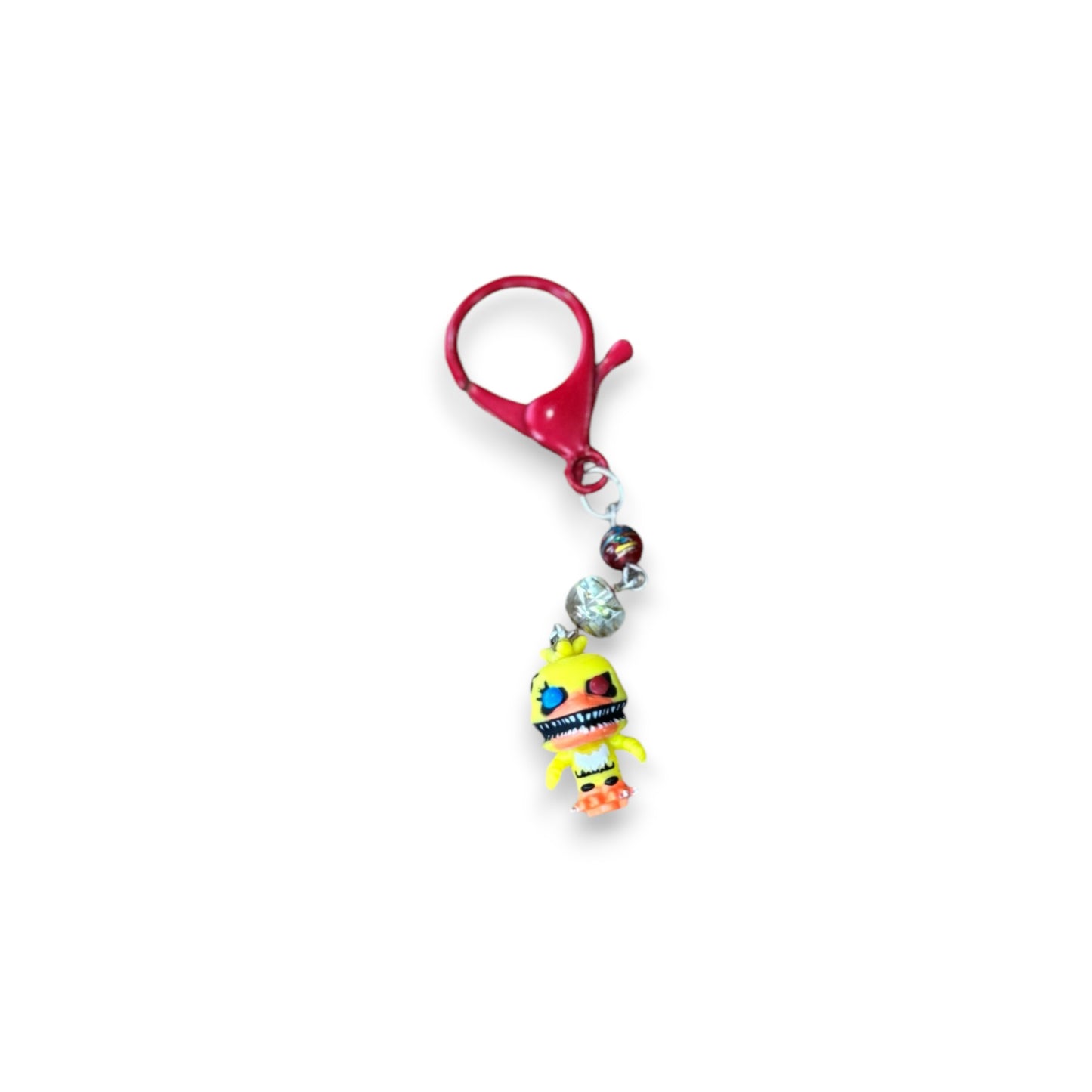 Stitchmarkers made with Five Nights at Freddy's Bitty Pop